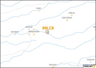 map of Palca