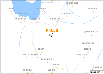 map of Palca