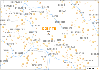 map of Palcca