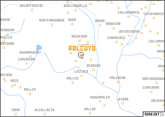 map of Palcuyo