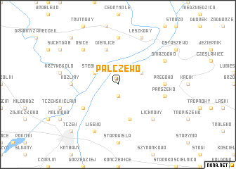 map of Palczewo