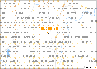 map of Paldeniya