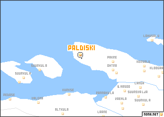 map of Paldiski