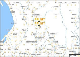 map of Paldit