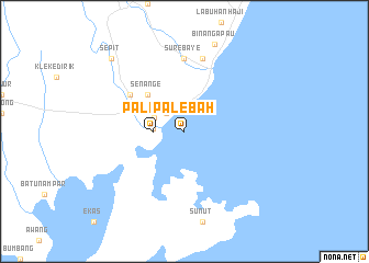map of Palebah