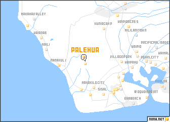 map of Palehua
