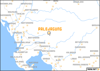 map of Palejagung