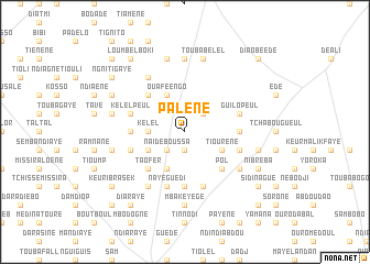 map of Palène