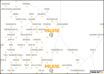 map of Palène