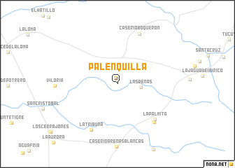 map of Palenquilla