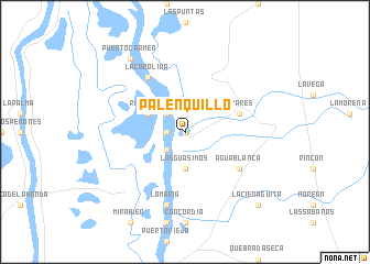map of Palenquillo