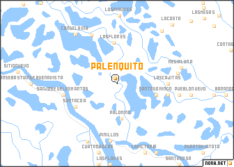 map of Palenquito