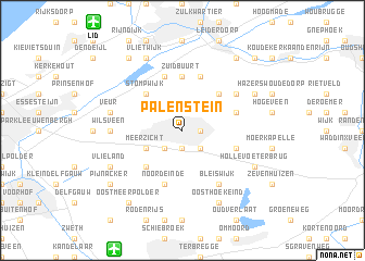 map of Palenstein