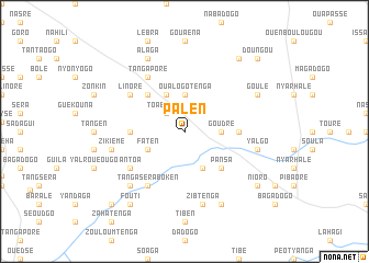 map of Palen