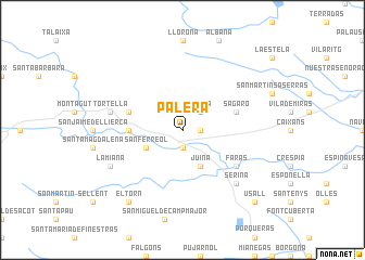 map of Palera
