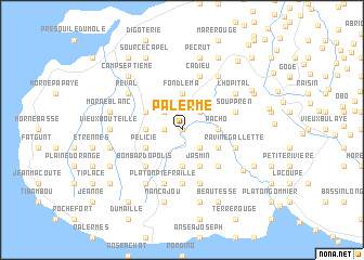 map of Palerme