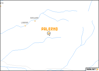 map of Palermo