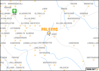 map of Palermo