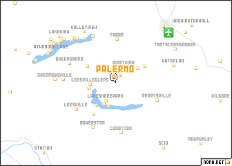 map of Palermo