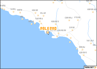 map of (( Palermo ))