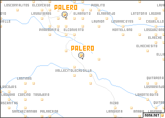 map of Palero