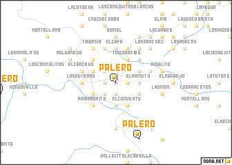 map of Palero