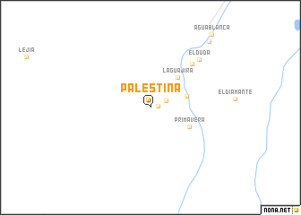 map of Palestina