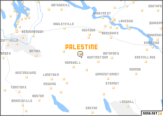 map of Palestine