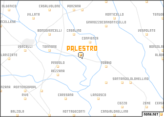 map of Palestro