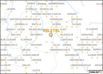 map of Paletal