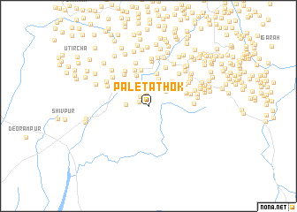 map of Paleta Thok