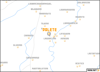 map of Palete