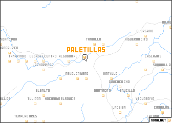 map of Paletillas