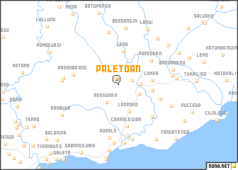 map of Paletoan