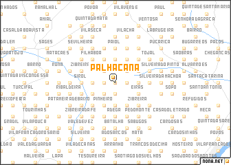 map of Palhacana