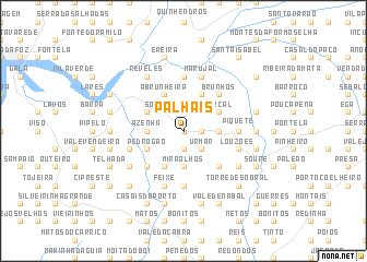 map of Palhais