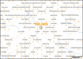 map of Palhais