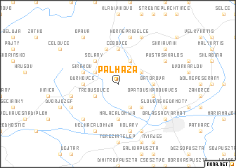 map of Pálháza