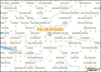map of Palheirinhos