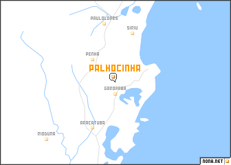 map of Palhocinha