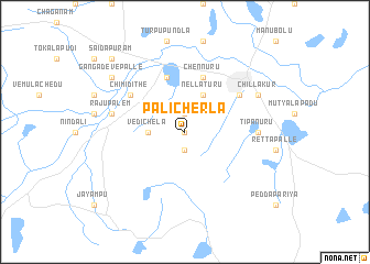 map of Pālicherla