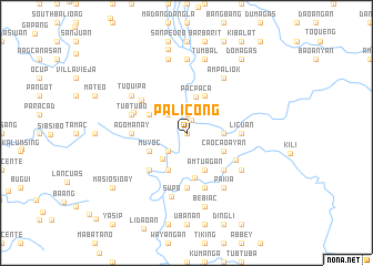 map of Palicong