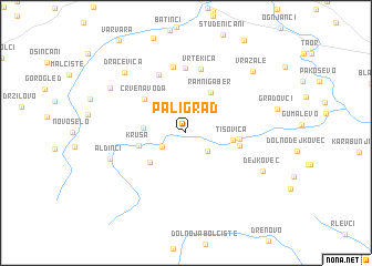 map of Paligrad