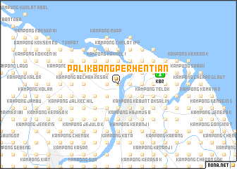 map of Palikbang Perhentian