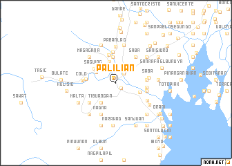 map of Palilian