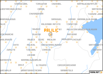 map of Palilic