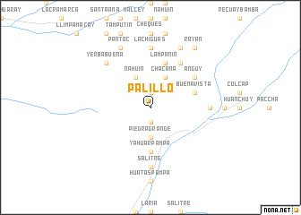 map of Palillo