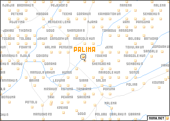 map of Palima