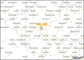 map of Palima