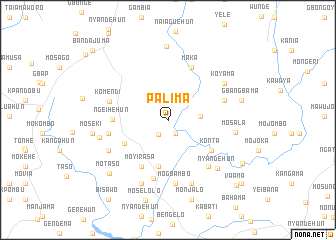 map of Palima